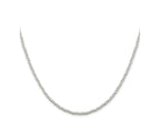 FJC Finejewelers 925 Sterling Silver Ball Beads on Box Chain 20 Inches x 3 mm