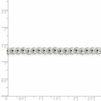 FJC Finejewelers 925 Sterling Silver Ball Beads on Box Chain 18 Inches x 5 mm
