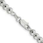 FJC Finejewelers 925 Sterling Silver Ball Beads on Box Chain 20 Inches x 5 mm