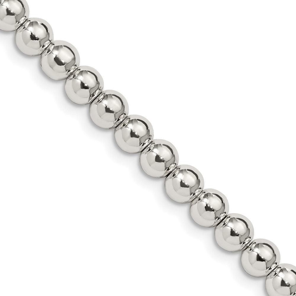 FJC Finejewelers 925 Sterling Silver Ball Beads on Box Chain 20 Inches x 5 mm