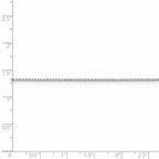 FJC Finejewelers 925 Sterling Silver Ball Beaded Chain 18 Inches x 1.25 mm