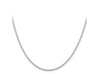 FJC Finejewelers 925 Sterling Silver Ball Beaded Chain 20 Inches x 2.35 mm