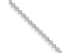 FJC Finejewelers 925 Sterling Silver Ball Beaded Chain 26 Inches x 2.35 mm