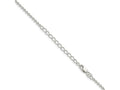 FJC Finejewelers 925 Sterling Silver Ball Beaded Chain with 2in ext. 18 Inches x 2.35 mm