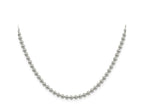 FJC Finejewelers 925 Sterling Silver Ball Beaded Chain 18 Inches x 3 mm