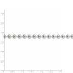 FJC Finejewelers 925 Sterling Silver Ball Beaded Chain 22 Inches x 5 mm