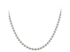 FJC Finejewelers 925 Sterling Silver Ball Beaded Chain 24 Inches x 5 mm
