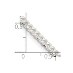 FJC Finejewelers 925 Sterling Silver Flat Curb Chain 24 Inches x 3.15 mm