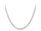 FJC Finejewelers 925 Sterling Silver Flat Curb Chain 30 Inches x 3.15 mm