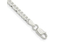 FJC Finejewelers 925 Sterling Silver Flat Curb Chain Bracelet 8 Inches x 3.15 mm