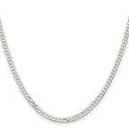 FJC Finejewelers 925 Sterling Silver Flat Curb Chain Bracelet 9 Inches x 3.15 mm