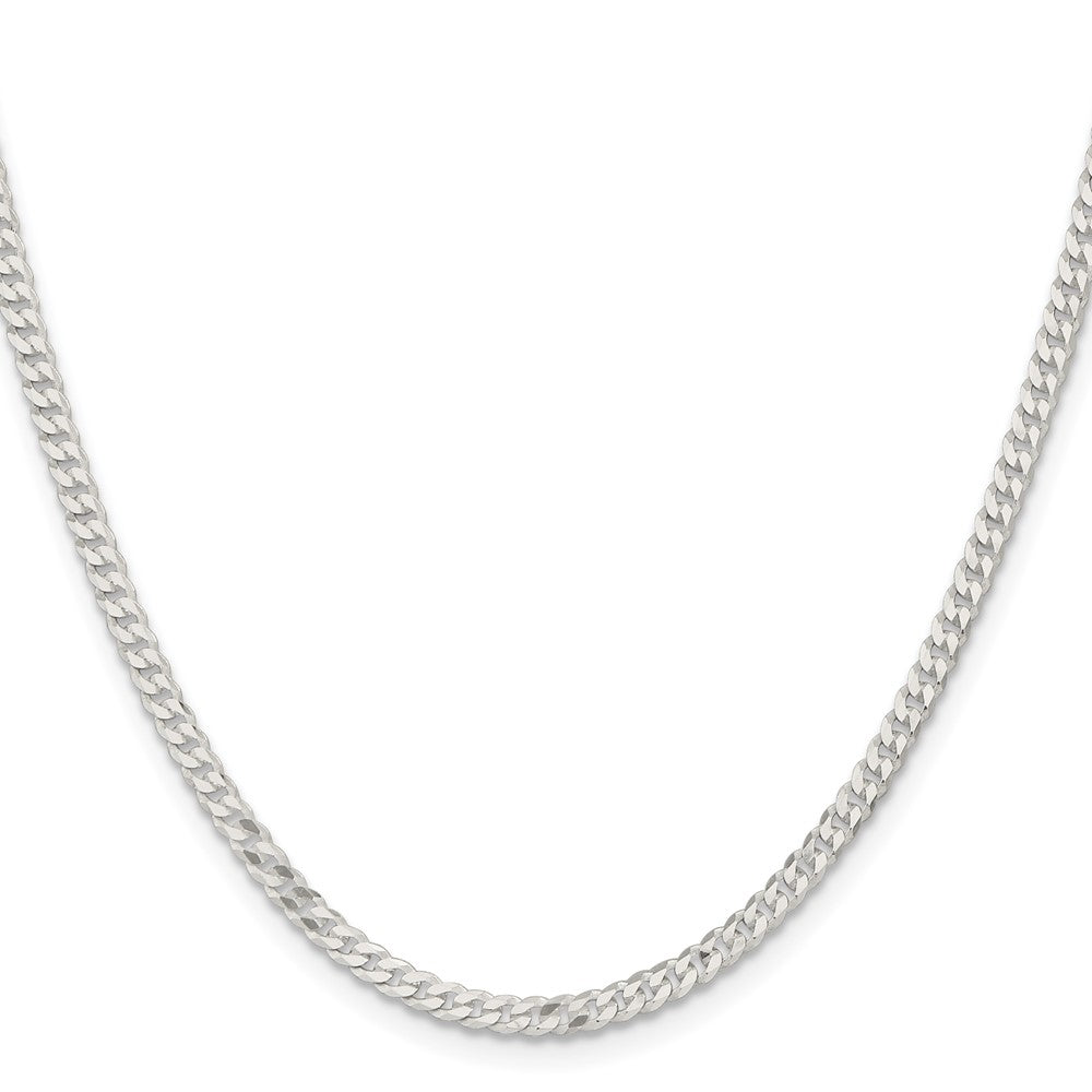 FJC Finejewelers 925 Sterling Silver Flat Curb Chain Bracelet 9 Inches x 3.15 mm