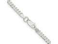 FJC Finejewelers 925 Sterling Silver Flat Curb Chain Bracelet 9 Inches x 3.15 mm