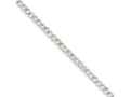 FJC Finejewelers 925 Sterling Silver Flat Curb Chain Bracelet 7 Inches x 4.5 mm