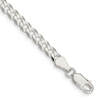 FJC Finejewelers 925 Sterling Silver Flat Curb Chain Bracelet 8 Inches x 4.5 mm