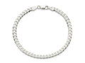 FJC Finejewelers 925 Sterling Silver Flat Curb Chain Bracelet 8 Inches x 4.5 mm