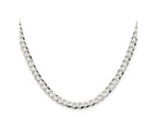 FJC Finejewelers 925 Sterling Silver Flat Curb Chain 26 Inches x 5.75 mm