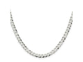 FJC Finejewelers 925 Sterling Silver Flat Curb Chain 30 Inches x 5.75 mm