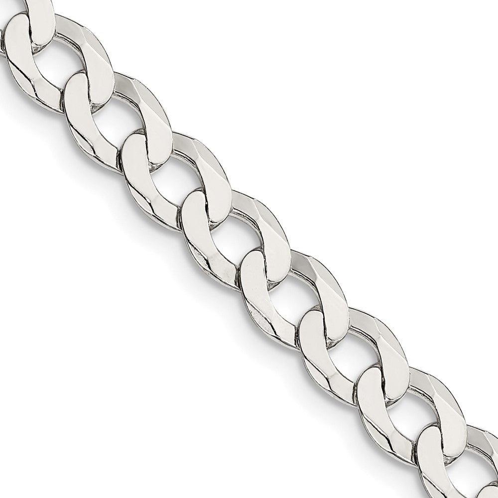 FJC Finejewelers 925 Sterling Silver Flat Curb Chain 18 Inches x 6.8 mm