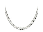 FJC Finejewelers 925 Sterling Silver Flat Curb Chain 18 Inches x 6.8 mm