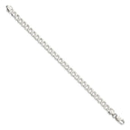 FJC Finejewelers 925 Sterling Silver Flat Curb Chain Bracelet 8 Inches x 6.8 mm