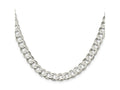FJC Finejewelers 925 Sterling Silver Flat Curb Chain 20 Inches x 8 mm