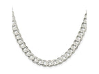 FJC Finejewelers 925 Sterling Silver Flat Curb Chain 22 Inches x 8 mm