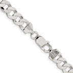 FJC Finejewelers 925 Sterling Silver Flat Curb Chain Bracelet 9 Inches x 8 mm