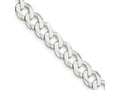 FJC Finejewelers 925 Sterling Silver Flat Curb Chain Bracelet 9 Inches x 8 mm