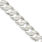 FJC Finejewelers 925 Sterling Silver Flat Curb Chain 20 Inches x 8.5 mm