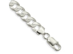 FJC Finejewelers 925 Sterling Silver Flat Curb Chain Bracelet 8 Inches x 8.5 mm