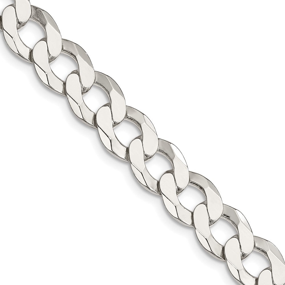 FJC Finejewelers 925 Sterling Silver Flat Curb Chain 20 Inches x 9.75 mm