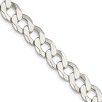 FJC Finejewelers 925 Sterling Silver Flat Curb Chain 20 Inches x 9.75 mm