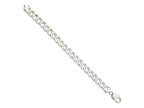 FJC Finejewelers 925 Sterling Silver Flat Curb Chain Bracelet 8 Inches x 9.75 mm