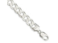 FJC Finejewelers 925 Sterling Silver Flat Curb Chain Bracelet 8 Inches x 11.75 mm