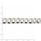 FJC Finejewelers 925 Sterling Silver Flat Curb Chain 22 Inches x 14 mm