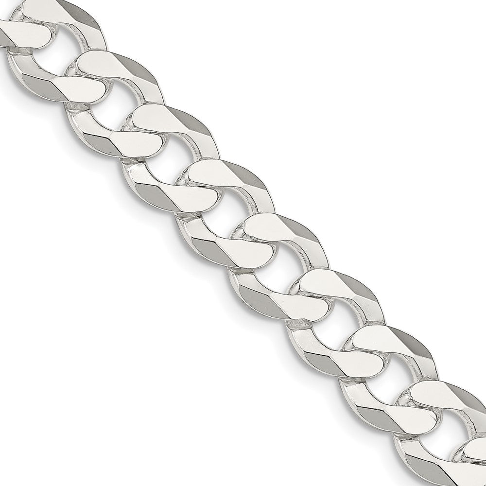 FJC Finejewelers 925 Sterling Silver Flat Curb Chain 24 Inches x 14 mm