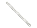 FJC Finejewelers 925 Sterling Silver Flat Curb Chain Bracelet 9 Inches x 14 mm