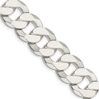 FJC Finejewelers 925 Sterling Silver Flat Curb Chain 20 Inches x 16 mm