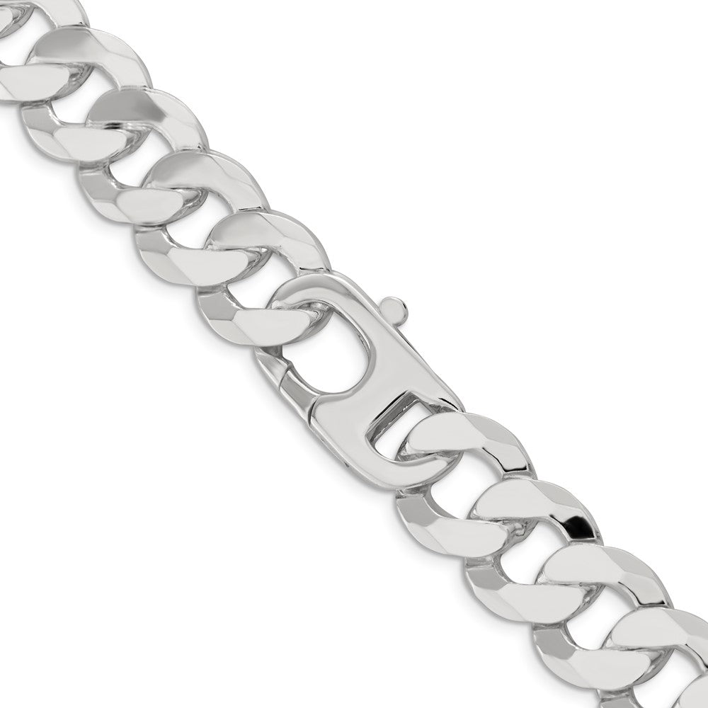 FJC Finejewelers 925 Sterling Silver Flat Curb Chain 20 Inches x 16 mm