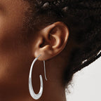 FJC Finejewelers 925 Sterling Silver Dangle Polished Earrings 52 x 58 mm