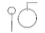 FJC Finejewelers 925 Sterling Silver Polished Post Dangle Earrings 33 x 25 mm