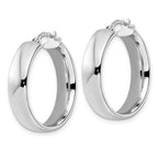FJC Finejewelers 925 Sterling Silver d Polished Hoop Earrings 27 x 25 mm