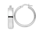 FJC Finejewelers 925 Sterling Silver d Polished Hoop Earrings 27 x 25 mm