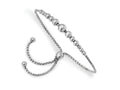 FJC Finejewelers 925 Sterling Silver Adjustable and Stretch and Wrap  Beaded Adjustable Bracelet 9 Inches x 6 mm