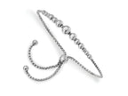 FJC Finejewelers 925 Sterling Silver Adjustable and Stretch and Wrap  Beaded Adjustable Bracelet 9 Inches x 6 mm