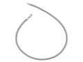 FJC Finejewelers 925 Sterling Silver Flat Bright Cut Spiga Necklace