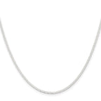 FJC Finejewelers 925 Sterling Silver 1.85mm Flat Anchor Chain Anklet 10 Inches x 1 mm