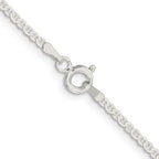 FJC Finejewelers 925 Sterling Silver 1.85mm Flat Anchor Chain Anklet 10 Inches x 1 mm