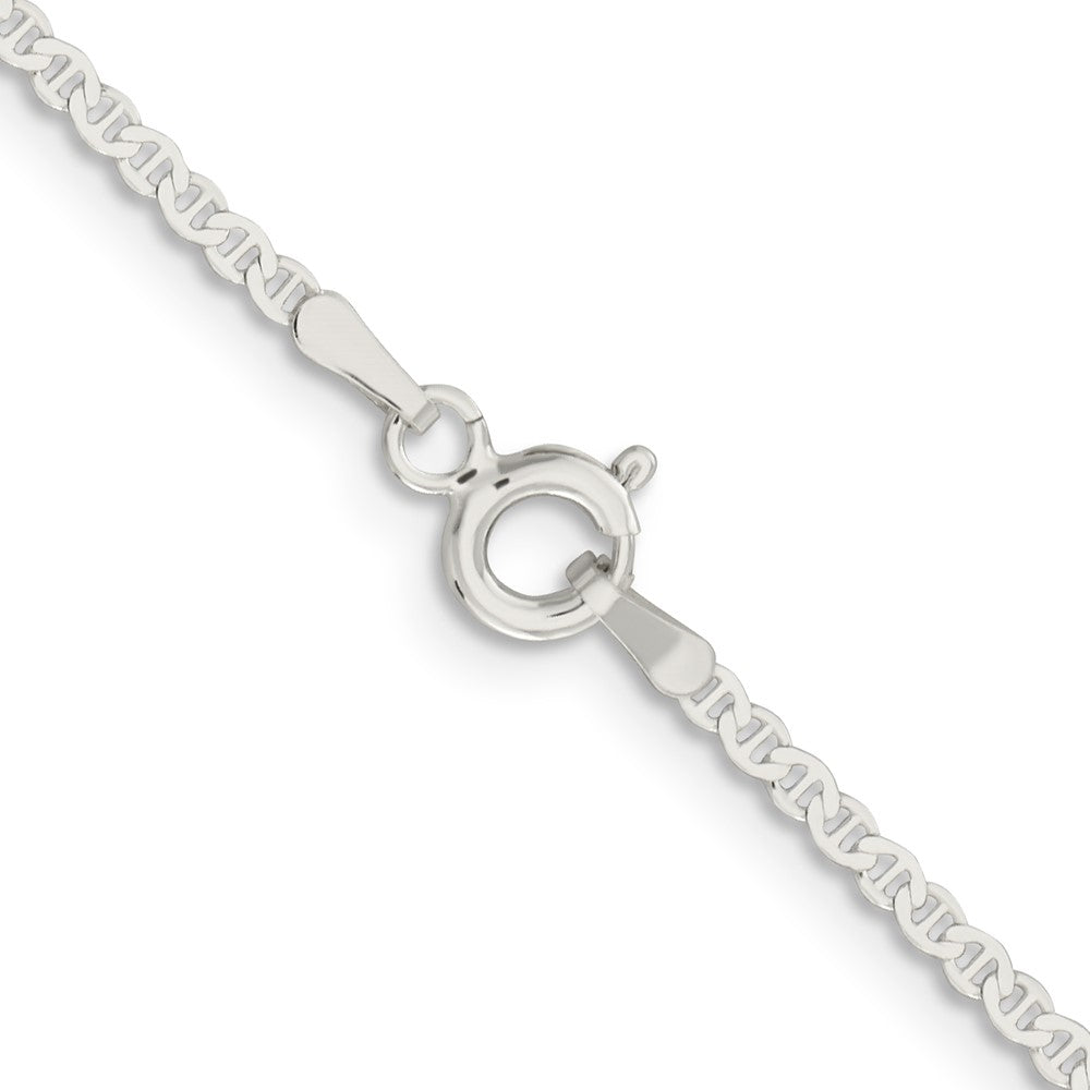 FJC Finejewelers 925 Sterling Silver Flat Anchor Chain 18 Inches x 1.85 mm